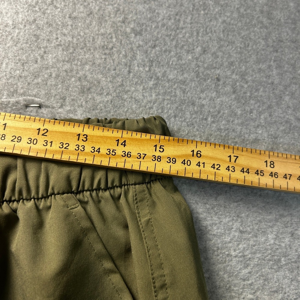 Old Navy Athletic Hiking Pants StretchTech Womens Large Olive Green Cropped - Picture 5 of 11